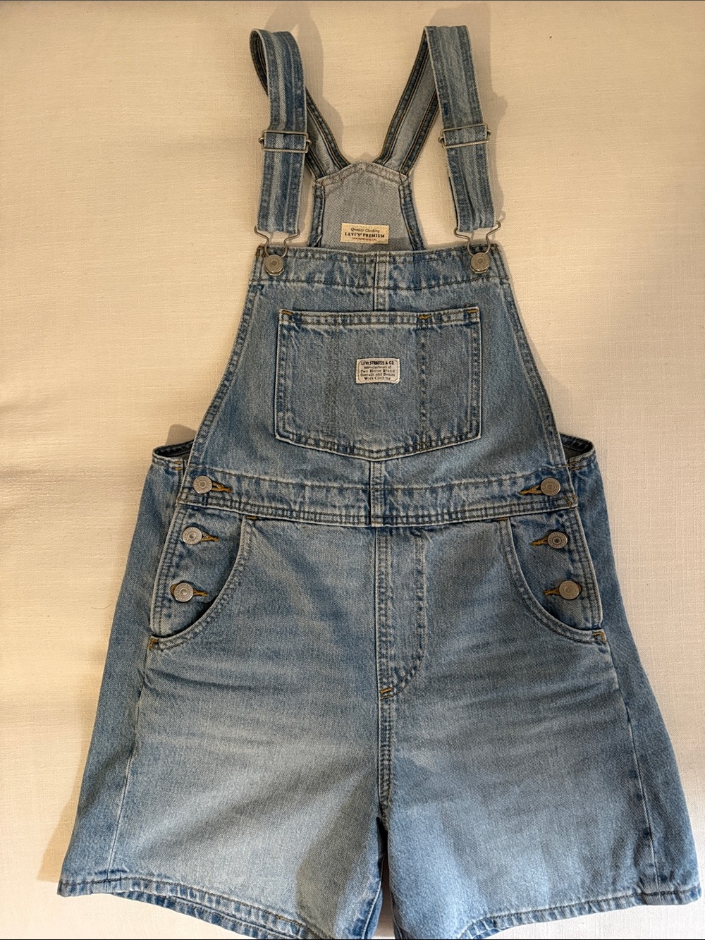 Levi’s | Premium Denim Short-alls | Size XS